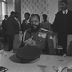 Col. Odumegwu Ojukwu, leader of the secessionist state of Biafra at peace talks in Addis Ababa in 1968.